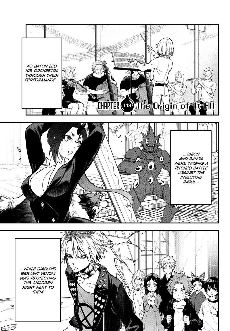 Tensei Shitara Slime Datta Ken, Chapter 143 - 01